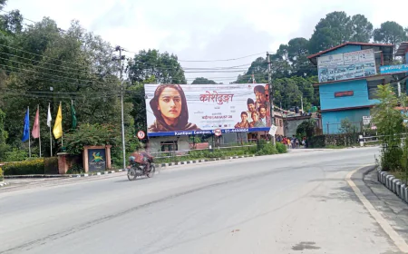 देशभर २५ शहरमा ‘कोशेढुंगा’को होडिङ, भदौ १२ बाट नेपालसहित ४२ भन्दा बढी देशमा एकसाथ प्रदर्शनको तयारि