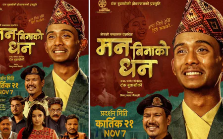 चलचित्र  ‘मन बिनाको धन’को नयाँ पोस्टर सार्वजनिक