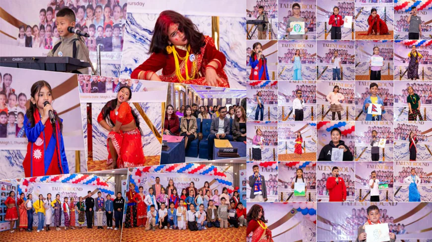 इटहरीमा ३९ जना साना बालबालिकाहरू देखाए प्रतिभा,कोही सुरिलो स्वरमा गीत गाउँदै त कोही रङ र कुचीमा आफ्नो कल्पनाको चित्र कोर्दै