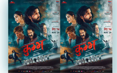 चलचित्र 'कुम्भ' आधिकारिक पोस्टरले दर्शकमाझ जगायो कौतुहलता  ,जेठ १५ गतेबाट प्रदर्शनमा आउने