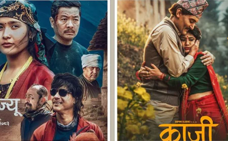 बक्स अफिसमा ‘मितज्यू’ अगाडि, ‘काजी’को कमाइ ४० लाखमै सीमित