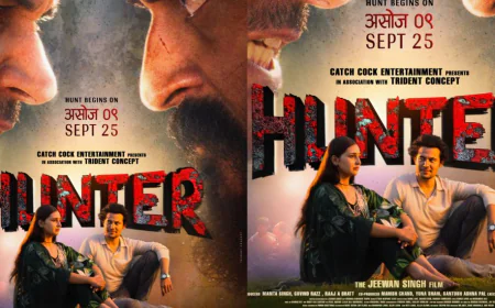 दसैँमा एक्सन–थ्रिलरको चुनौती, ‘हन्टर’ असोज ९ मा प्रदर्शन हुने